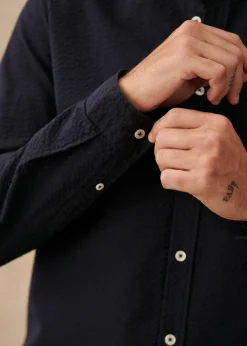 Benny Seersucker Shirt|Sézane Discount