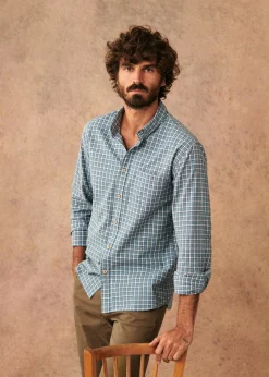 CHARLIE Carreaux Shirt|Sézane Flash Sale