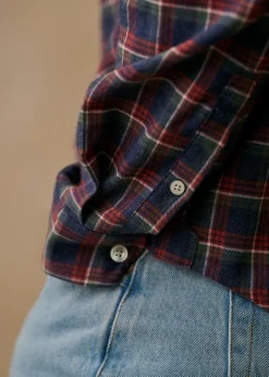 CHARLIE Carreaux Shirt|Sézane Flash Sale