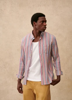 Charlie Lightweight Cotton Shirt|Sézane Sale