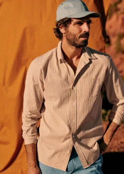 Charlie Seersucker Shirt|Sézane Sale