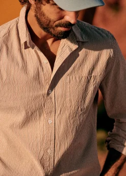 Charlie Seersucker Shirt|Sézane Sale