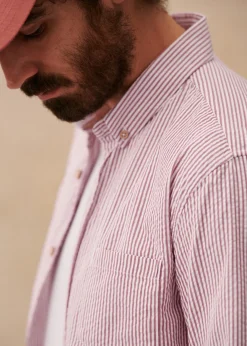 Charlie Seersucker Shirt|Sézane Sale
