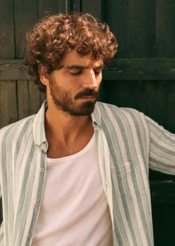 Cotton Linen Charlie Shirt|Sézane Store