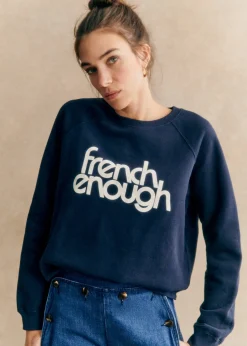 French Enough Sweatshirt|Sézane Online