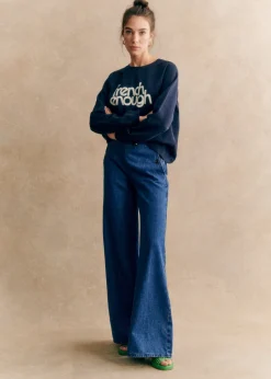 French Enough Sweatshirt|Sézane Online