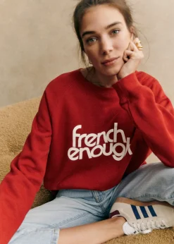 French Enough Sweatshirt|Sézane Online