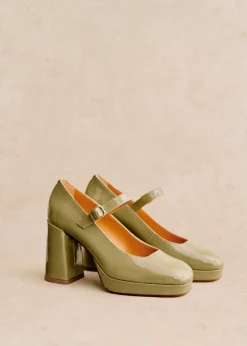 Georgia High Heeled Mary Janes|Sézane Outlet