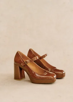 Georgia High Heeled Mary Janes|Sézane Outlet