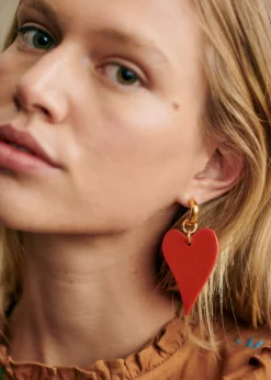 Heart Earrings - X Pangea|Sézane New