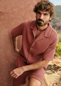 Holt Gaufrée Shirt|Sézane Clearance