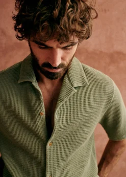 Holt Gaufrée Shirt|Sézane Clearance