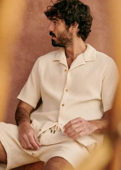 Holt Gaufrée Shirt|Sézane Clearance
