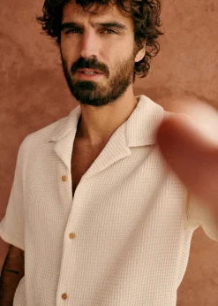 Holt Gaufrée Shirt|Sézane Clearance
