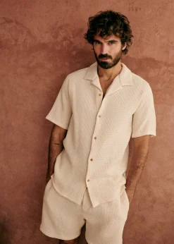 Holt Gaufrée Shirt|Sézane Clearance