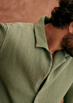 Holt Gaufrée Shirt|Sézane Clearance