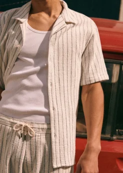 Holt Texturée Shirt|Sézane Cheap