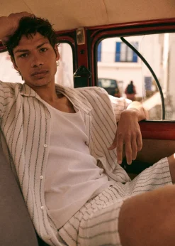 Holt Texturée Shirt|Sézane Cheap