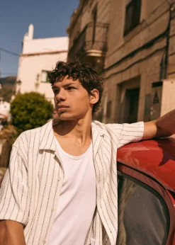 Holt Texturée Shirt|Sézane Cheap