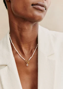 Irma Pearl Necklace|Sézane Online