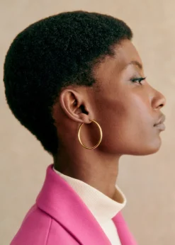 Large Eva Hoops|Sézane Store