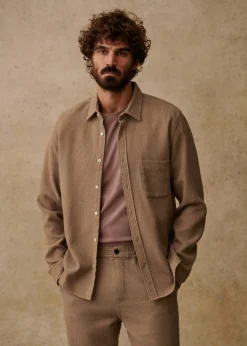 Lars Waffle Shirt|Sézane Store