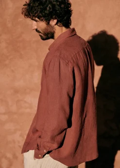 Linen Charlie Shirt|Sézane Outlet