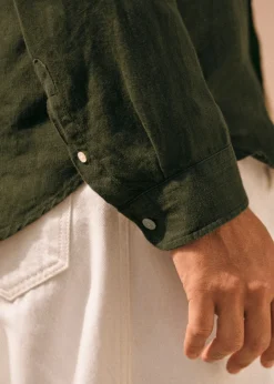Linen Charlie Shirt|Sézane Outlet
