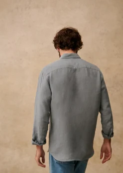 Linen Charlie Shirt|Sézane Outlet