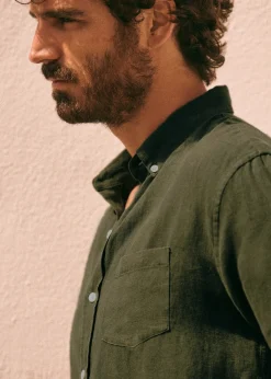Linen Charlie Shirt|Sézane Outlet