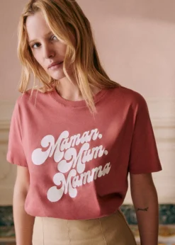 Maman Mum Mamma T-Shirt|Sézane Hot