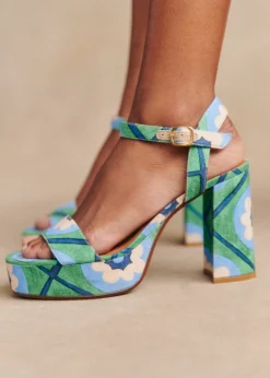 Maribel High Sandals - X Momonì|Sézane Shop