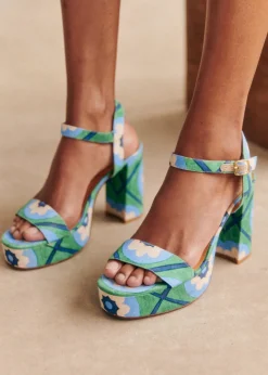 Maribel High Sandals - X Momonì|Sézane Shop