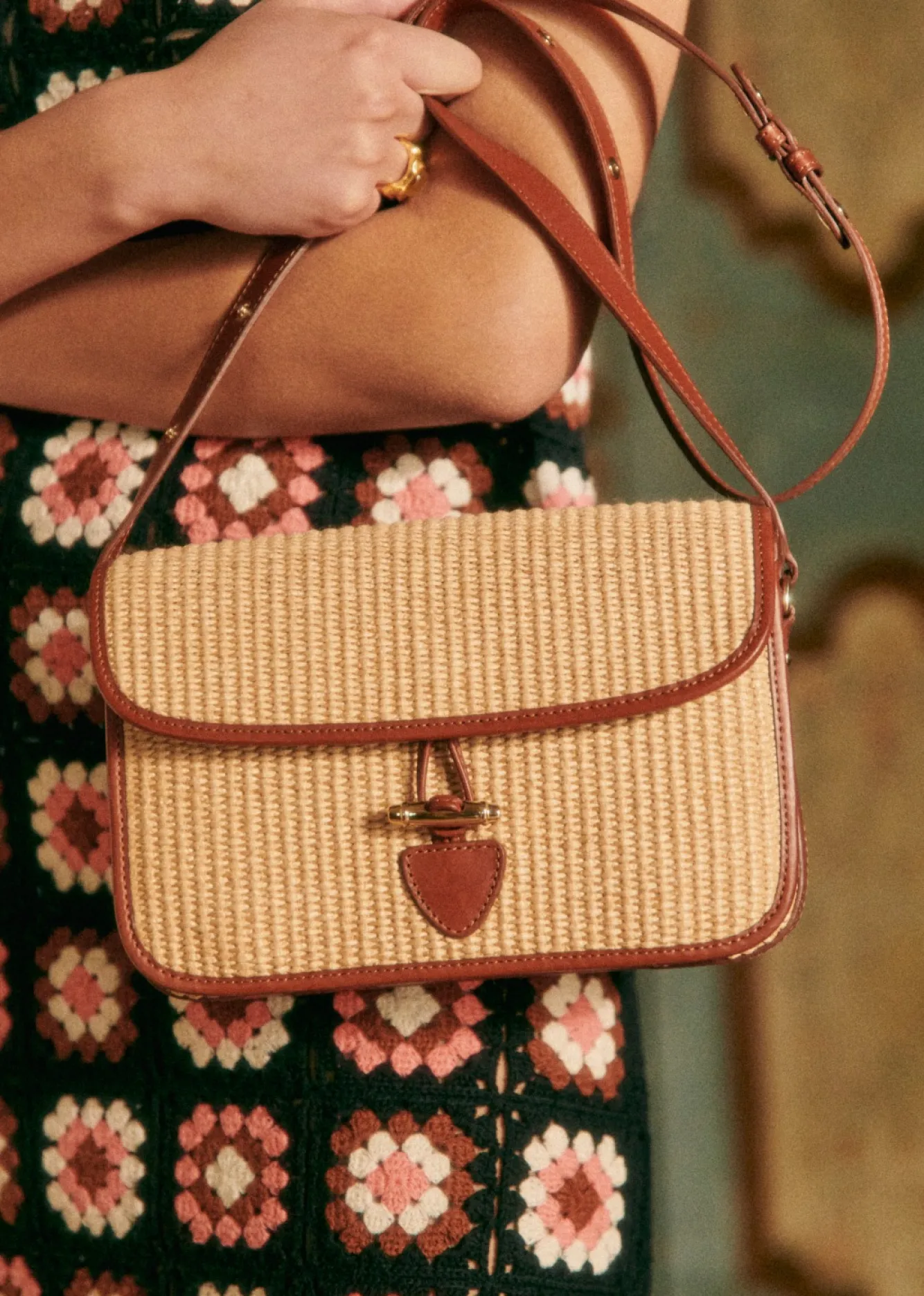 Milo Vintage Textile Bag|Sézane Flash Sale
