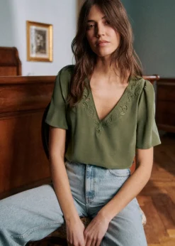 Minara Blouse|Sézane New