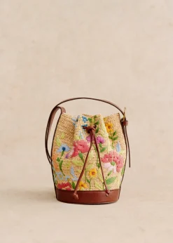 Mini Farrow Raphia Bucket|Sézane Best