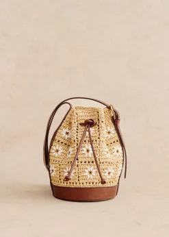 Mini Farrow Raphia Bucket|Sézane Best