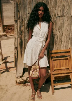 Mini Farrow Raphia Bucket|Sézane Best