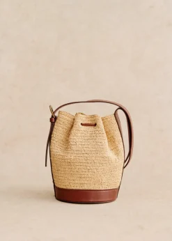 Mini Farrow Raphia Bucket|Sézane Best