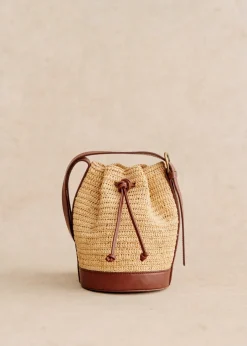 Mini Farrow Raphia Bucket|Sézane Best