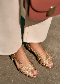 Natacha Low Sandals|Sézane Shop