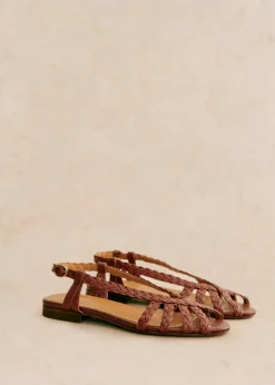 Natacha Low Sandals|Sézane Shop