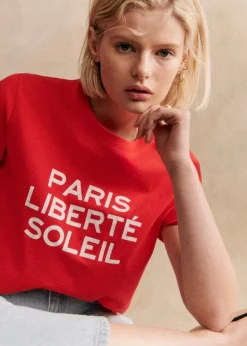 Paris Liberté Soleil T-Shirt|Sézane New