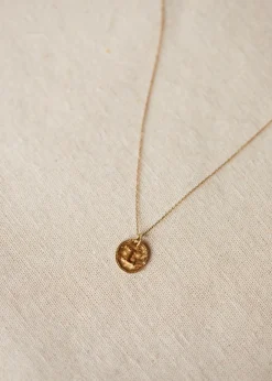 Sara Pendant 9-carat Gold - Letters I To P|Sézane Fashion