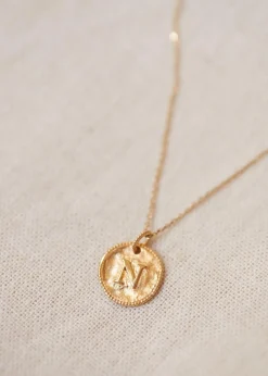 Sara Pendant 9-carat Gold - Letters I To P|Sézane Fashion