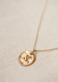 Sara Pendant 9-carat Gold - Letters Q To Z|Sézane Online