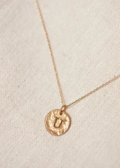 Sara Pendant 9-carat Gold - Letters Q To Z|Sézane Online
