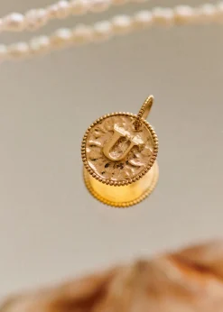 Sara Pendant 9-carat Gold - Letters Q To Z|Sézane Online