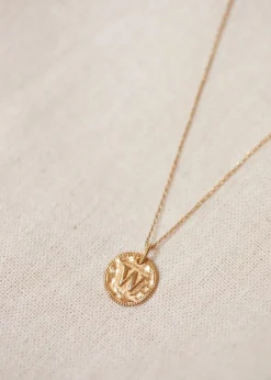 Sara Pendant 9-carat Gold - Letters Q To Z|Sézane Online