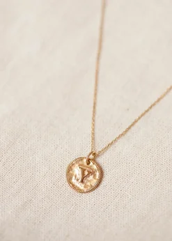 Sara Pendant 9-carat Gold - Letters Q To Z|Sézane Online